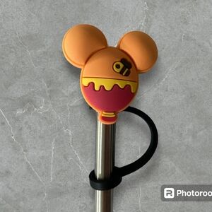 BOGO!! BUNDLE For Discount!  Brand New Mickey Ears Winnie the Pooh Straw Cover